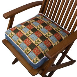 Aberto Design Cojín YM1128 Multicolor 42 x 42 cm